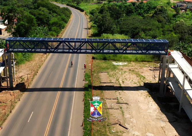 Passarela Elias José Abrão Neto será inaugurada nesta quinta-feira em Patrocínio