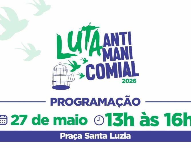 Luta Antimanicomial 2026 terá programação especial na Praça Santa Luzia